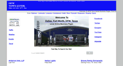 Desktop Screenshot of dfwtownguide.com